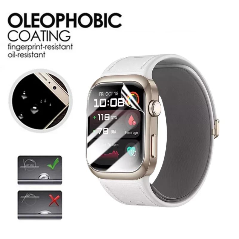 HD Clear Hydrogel Film Screen Protector - Full Coverage Protective Film