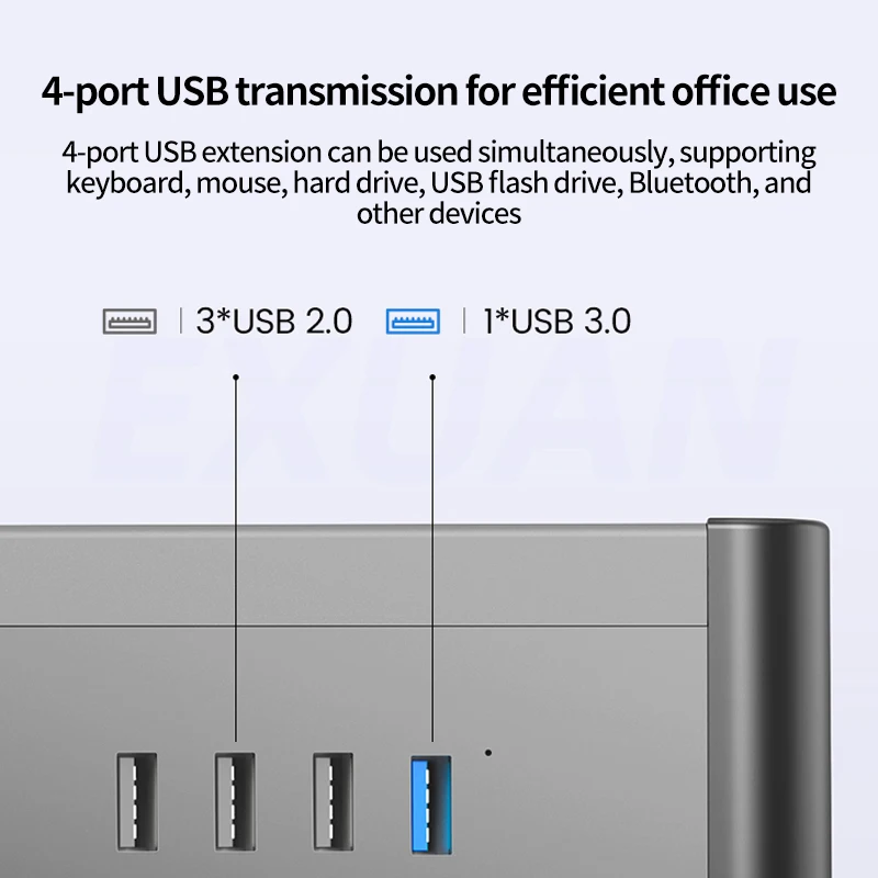 Wzmacniacz monitora Regulowana stacja dokująca USB Wielofunkcyjny stojak Bezprzewodowe ładowanie telefonu komórkowego UBS3.0+UBS2.0