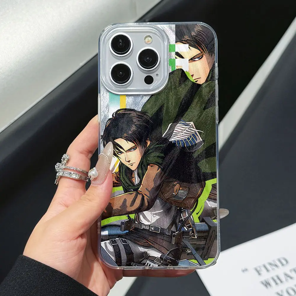 Attack Titan Jaeger Feather Texture Hard Phone Case