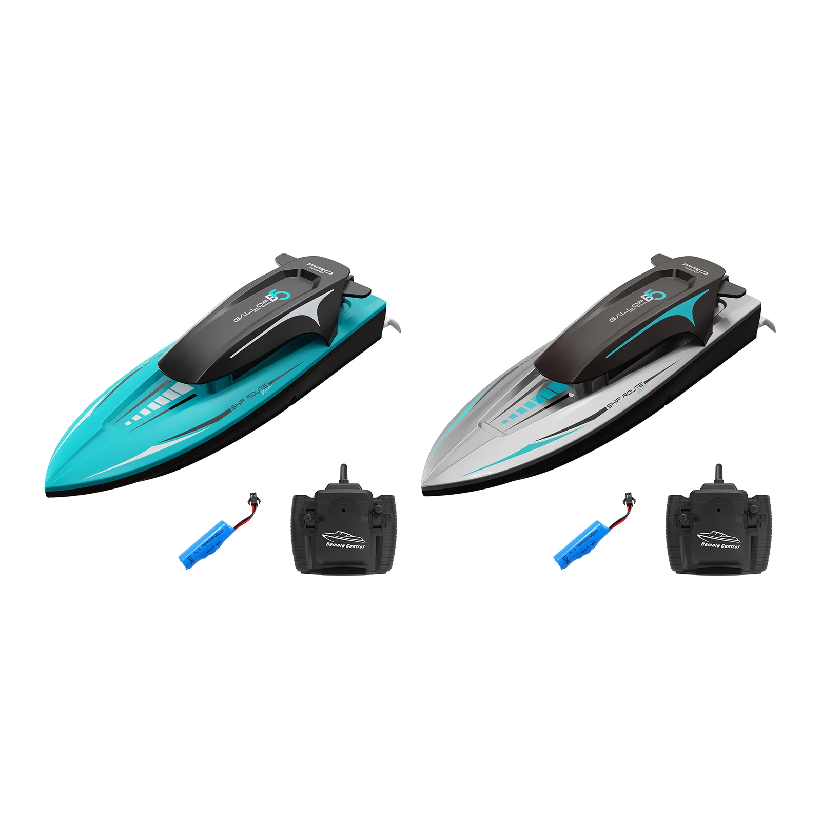 LED 조명 브러시 모터 리모컨 RC 모터보트, 수영장 장난감, 최대 속도 20 km/h, 20 분 작업 시간, 호수 수영장