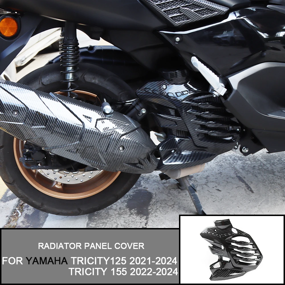 Motorcycle Radiator Grille Guard Panel Cover Protector Radiator Panel For YAMAHA TRICITY 125-TRICITY 155