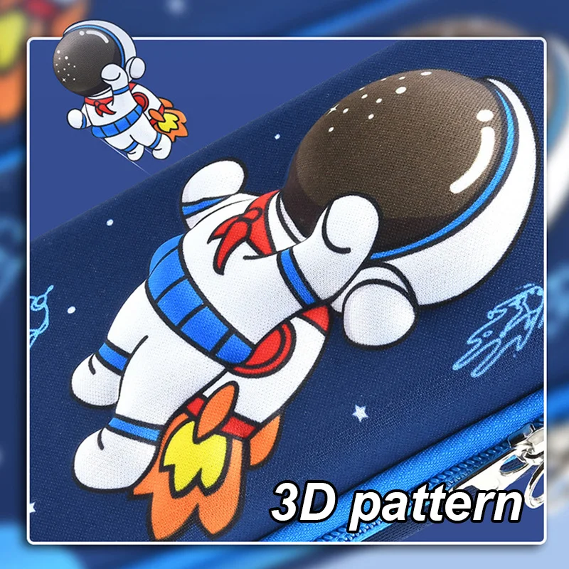 Kawaii 3D Waterproof Large Capacity Pencil Case