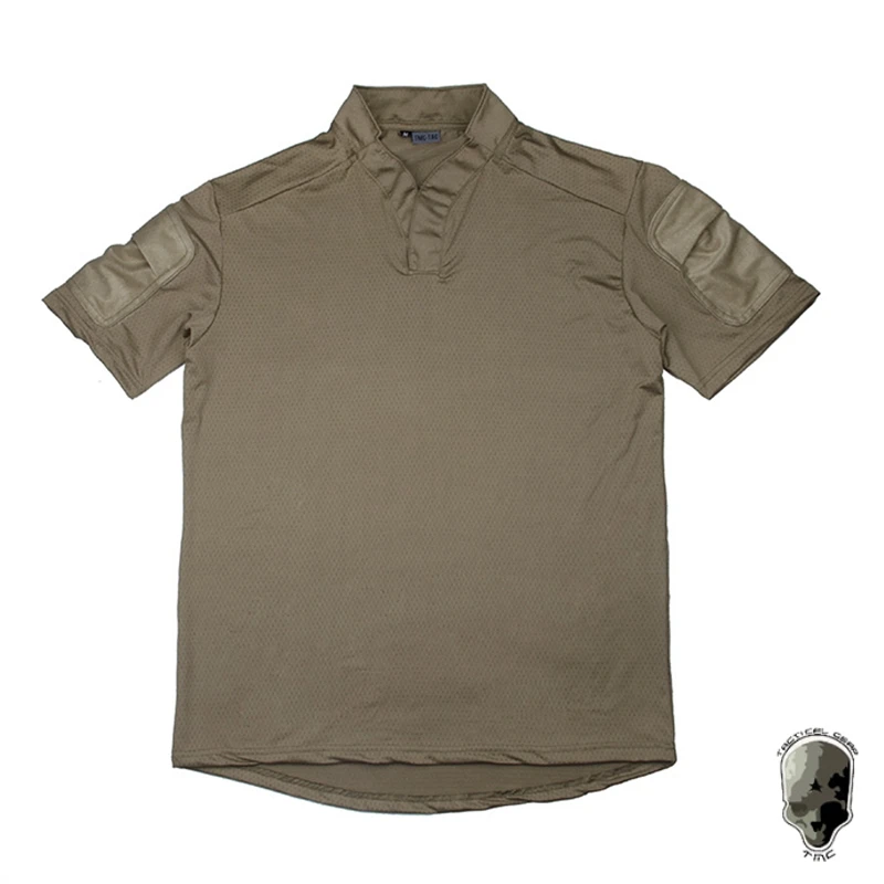 

TM 3679 Spring/Summer Men's V-Neck Quick Drying Mesh Elastic T-shirt