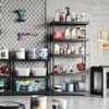 4 Packs All Metal 36" W x 16" D x 71" H Storage Shelves - 5 Tier Heavy Duty Adjustable Garage Shelving Unit 1