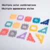 Large scale house building block simulation window design, kindergarten construction, creation of boys and girls large house bui 2