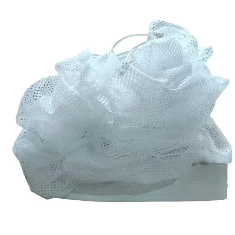 Adjustable Lace Mesh Bonnet With Drawstring For Blowdry Hair Netting Heart Brand Non-Origin China Mainland Hair Accessories