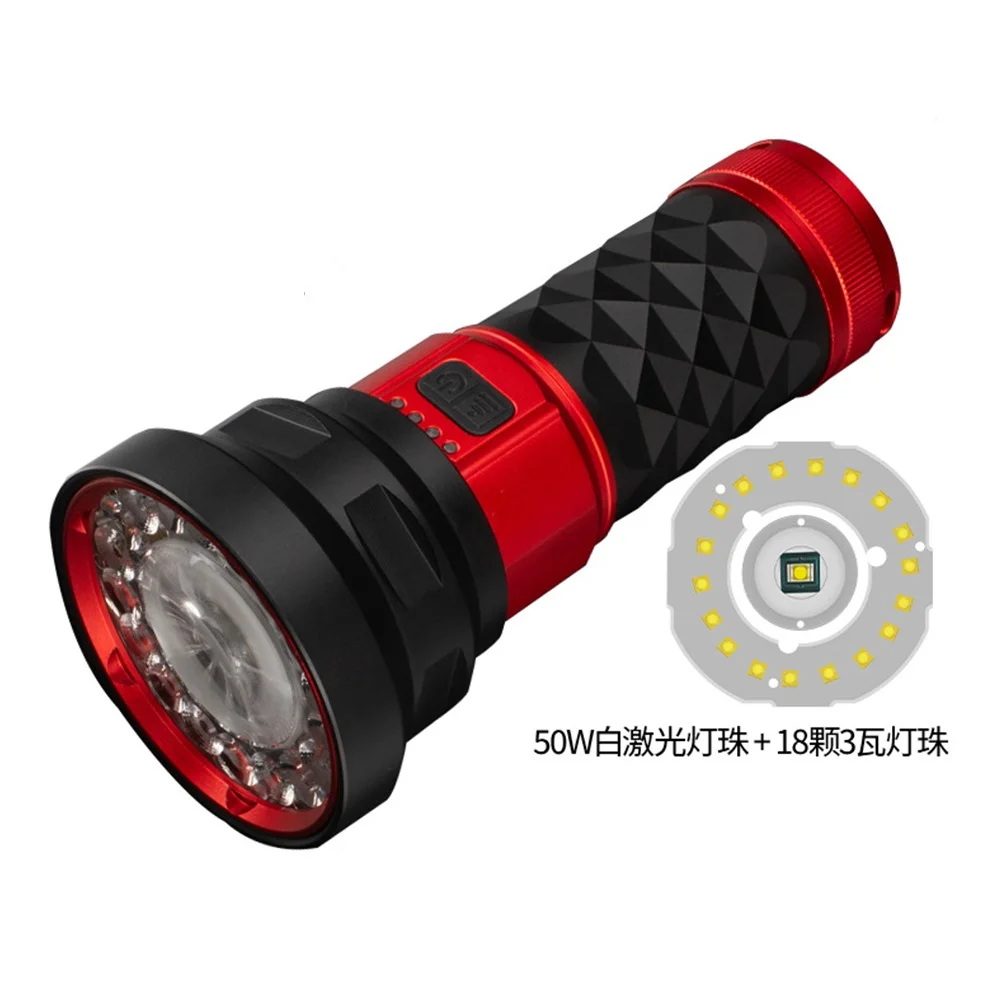 Ultra Power LED Flashlight for Outdoor Exploration and Search