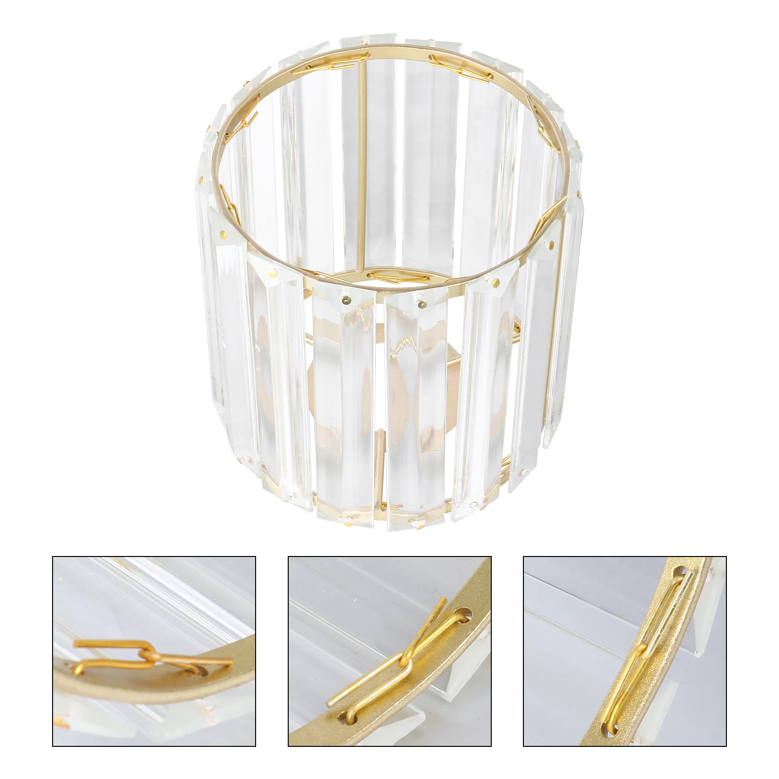 

Lamp Cover Shade Lampshade Light Bedside European Rhinestone Protctor Crystal Globe Glass Lampshades Drum Eggshell Nightstand