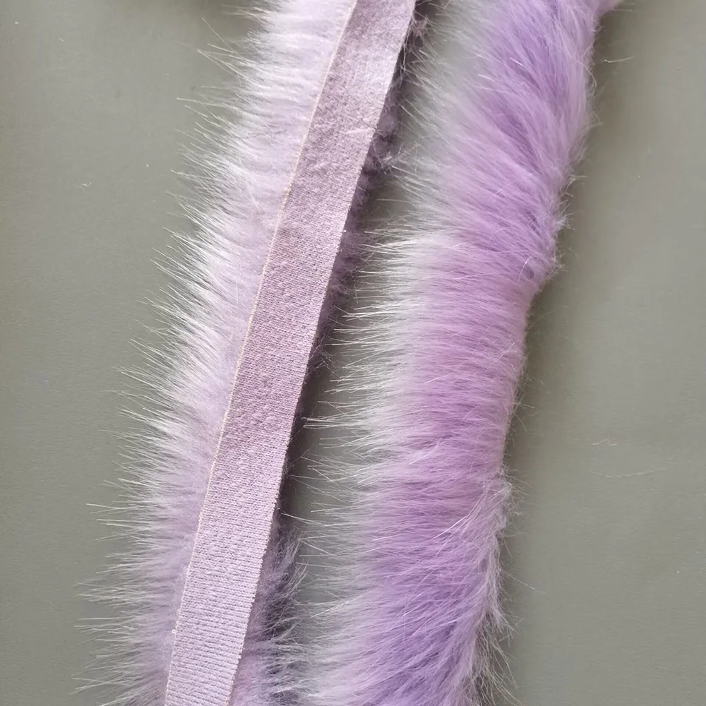 Fur Fabric Trim Clothes Accessories Artifical Thickened