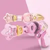 Girls Toy Gun Pink Magic Gun Electric Model Rotate with Sounds Light Cannot Shoot for Baby Kids Birthday Gifts 1