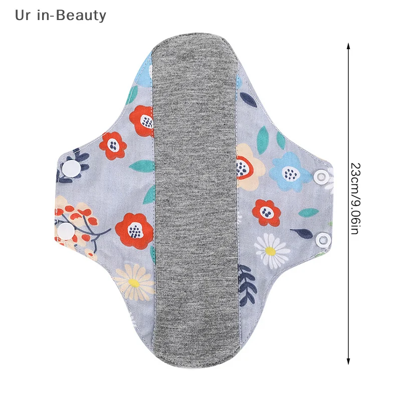 1PCS 18/23CM Anti-slip Graphene Antimicrobial Sanitary Pads Reusable Care Pads Breathable Maternity Menstrual For Women