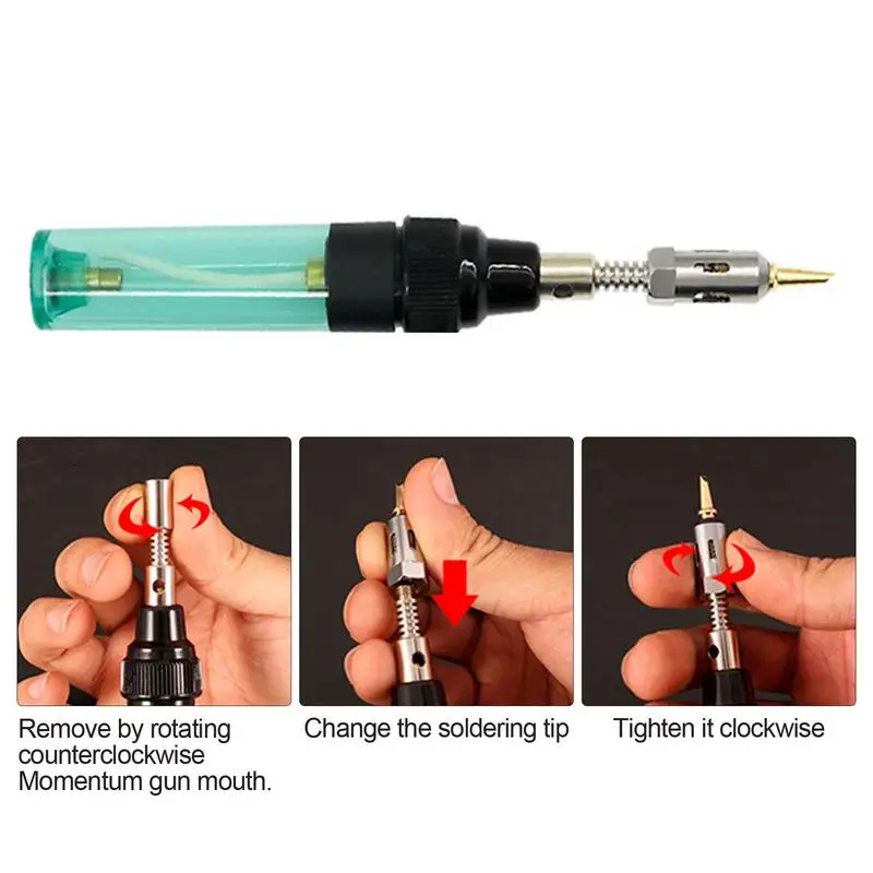 

Сварочная ручка с регулируемой температурой 4 в 1, портативный сварочный инструмент, набор паяльника с быстрым нагревом для автомобильного оборудования