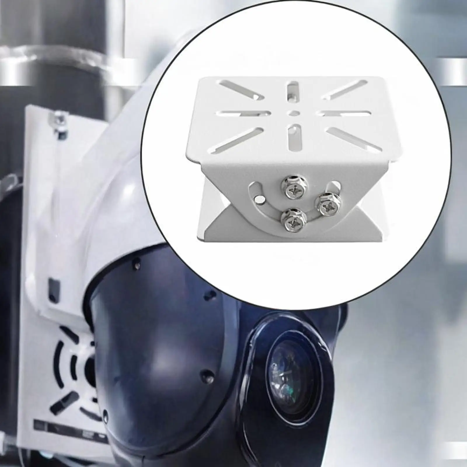 Security camera bracket mount adapter wall ceiling adjustable angle for outdoor