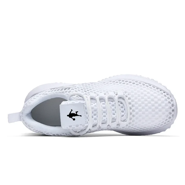 Men Sneakers Lightwhite Breathable Running Shoes for Men Mesh Summer Lace-Up Outdoor Walking Shoe Zapatillas De Deporte 6