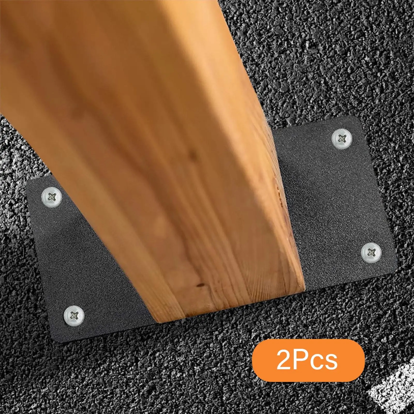 2x Post Base Deck Pergola Brackets Fence Kit for Post Brackets Gazebos Mailbox Post Brackets Porch Railings Deck Brackets