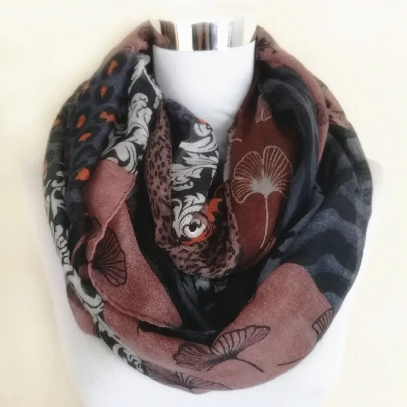 Fashion Design Sexy Leopard Dot Shawl infinity Scarf High Quality Neckerchief Autumn Winter Foulards Muslim Hijab Sjaal 5