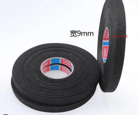 Tesa tape 51036 adhesive cloth fabric wiring loom harness 9mmx25m 19mmx25m  FJ 