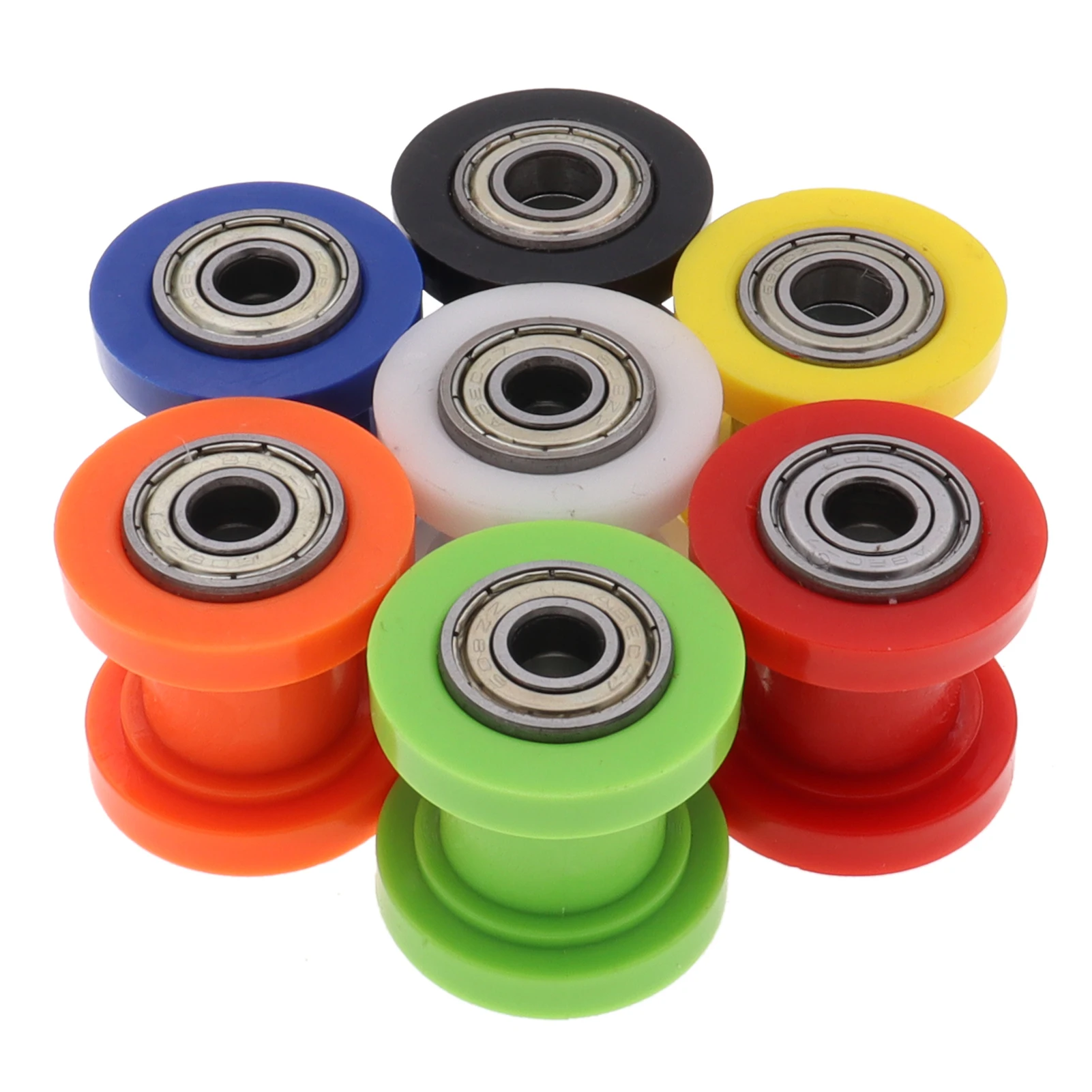 凹型チェーンローラープーリー,電動ピットバイク用ガイド,10mm/8mm