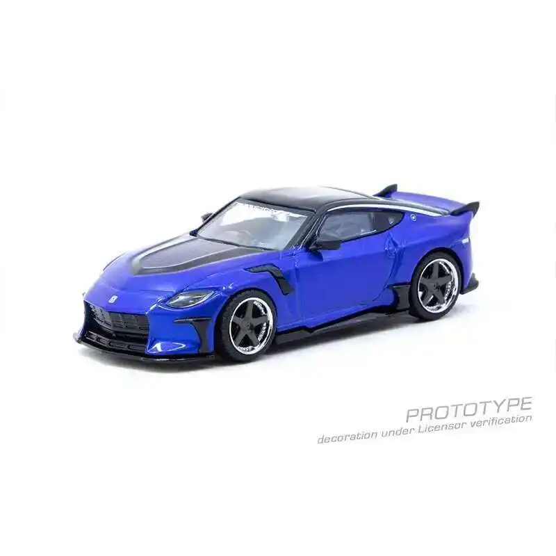 TW In Stock 1:64 Nissan VeilSide FFZ400 Fairlady Z Blue Diecast