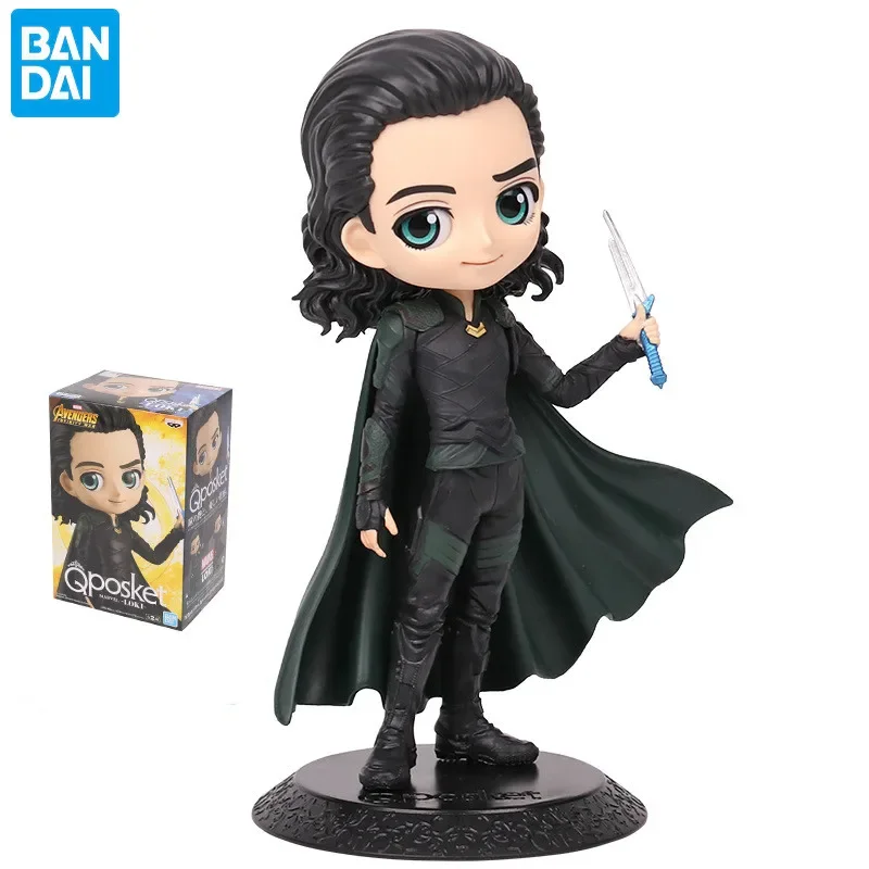 BANDAI original Banpresto Qposket Marvel Avengers Iron man Captain