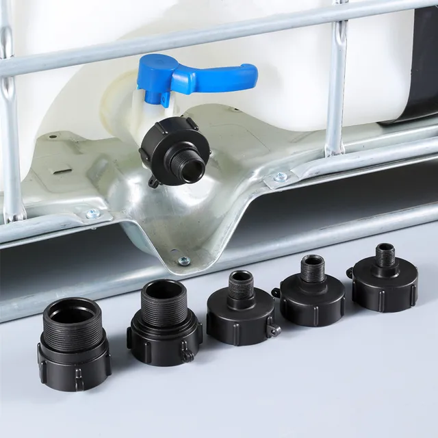 S60 Durva Szál 1/2 ' 3/4 1 2 Ibc Tartály Illesztő Vastag Kerti Tömlő Bsp Férfi Redukáló Csatlakozó - Image 2