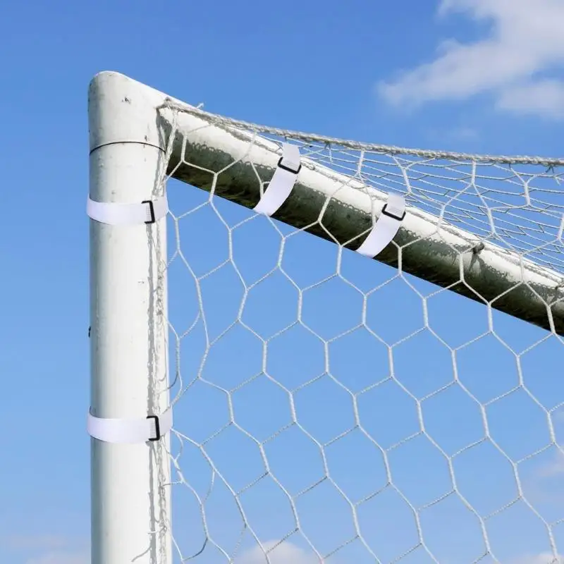 10Pcs Football Goal Net Fixing Bands Cable Tie Strap Soccer Net Fastener Cable Football Fixing Strap Goal