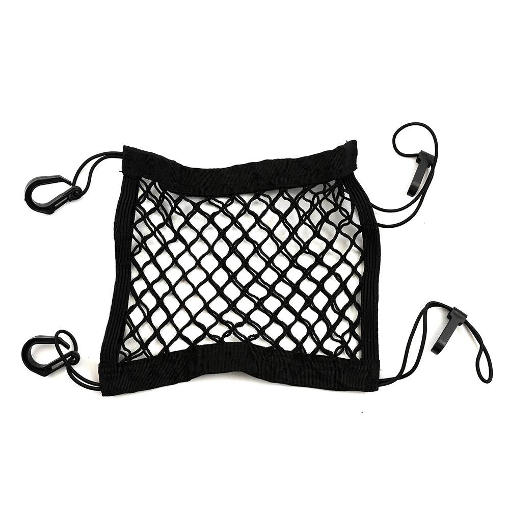 1pcs Motorcycle Luggage Net Hook Hold Bag Cargo Bike Scooter Mesh Storage Bag Fuel Tank Luggage Equipment