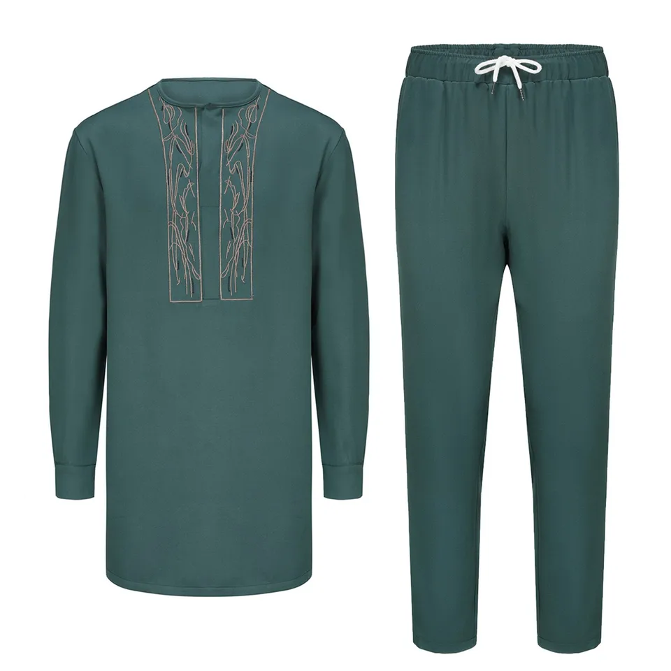 Vintage Inspired Mens 2 Piece Shirt and Pants Set