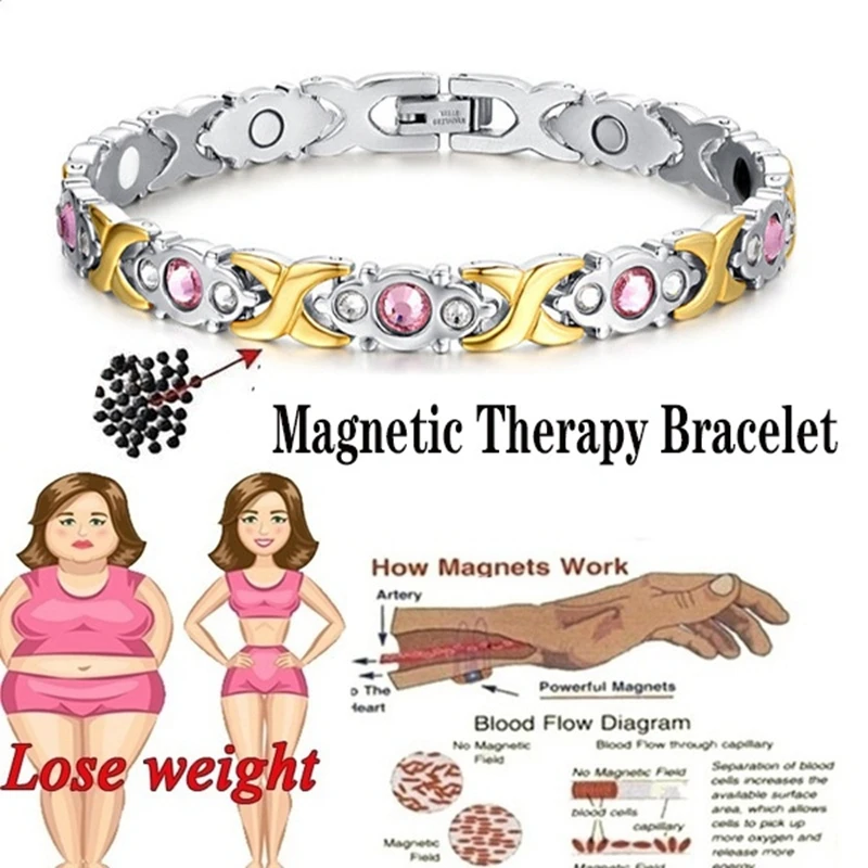 4-Color Twisted Magnetic Bangle Bracelet 1