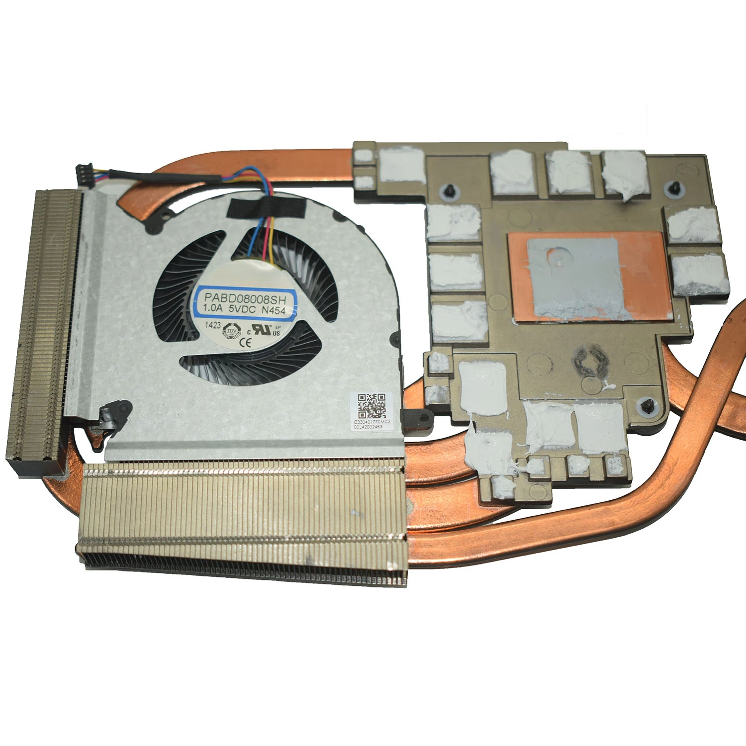 PABD08008SH N453 N454 New For GP66 11UG MS-1543 RTX3060-3070-3080 Heatsink CPU GPU Fan 1.0A 5VDC