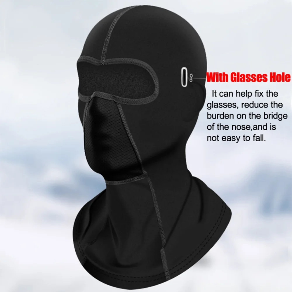 Enhanced Sun Protection Full Face Breathable Ice Silk Cycling Hood