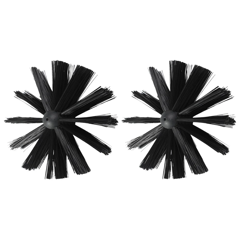 

2pcs Chimney Sweeping Cleaner Brushes Wall Chimney Brushes Fireplace Flue Cleaning Tools