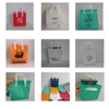 500pcs/Lot Custom Printed Portable Non Woven Fabric Insulation Cooler Bag for Takeaway Lunch Fish Coffee Picnic Travel Promotion 6