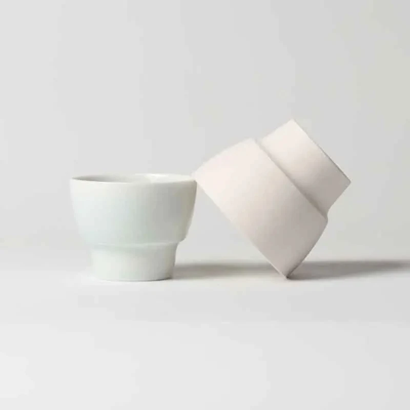 Kit Stampi Per Ceramica: 2 Stampi Per Tazze (diametri 2 1/4 E 2 1/2 Pollici), 12 Stampi Per Manici E 6 Utensili, Legno Di Gomma