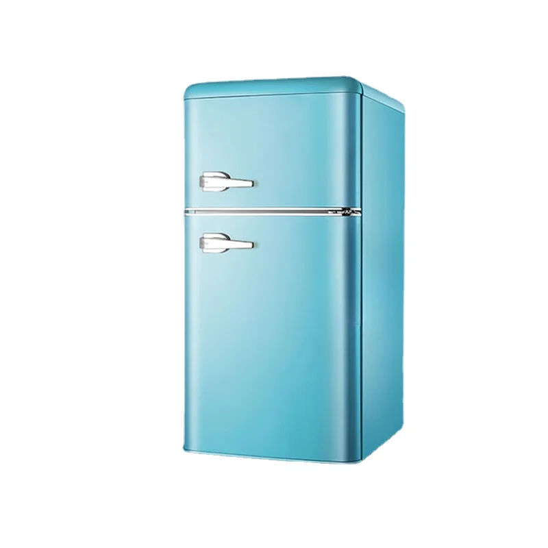 Frigorifero Elettrico Per Uso Domestico Piccolo Frigorifero A Due Porte Dormitorio Frigorifero Da Cucina Congelatore Congelato Di Grande Capacità
