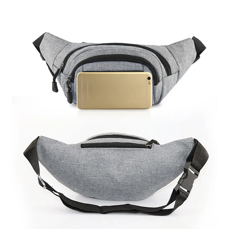 Hip Belly Banana Bum Chest Belt for Men Women Waist Bag Male Female Fanny Pack Pouch Murse Purse Kidney Row Wallet