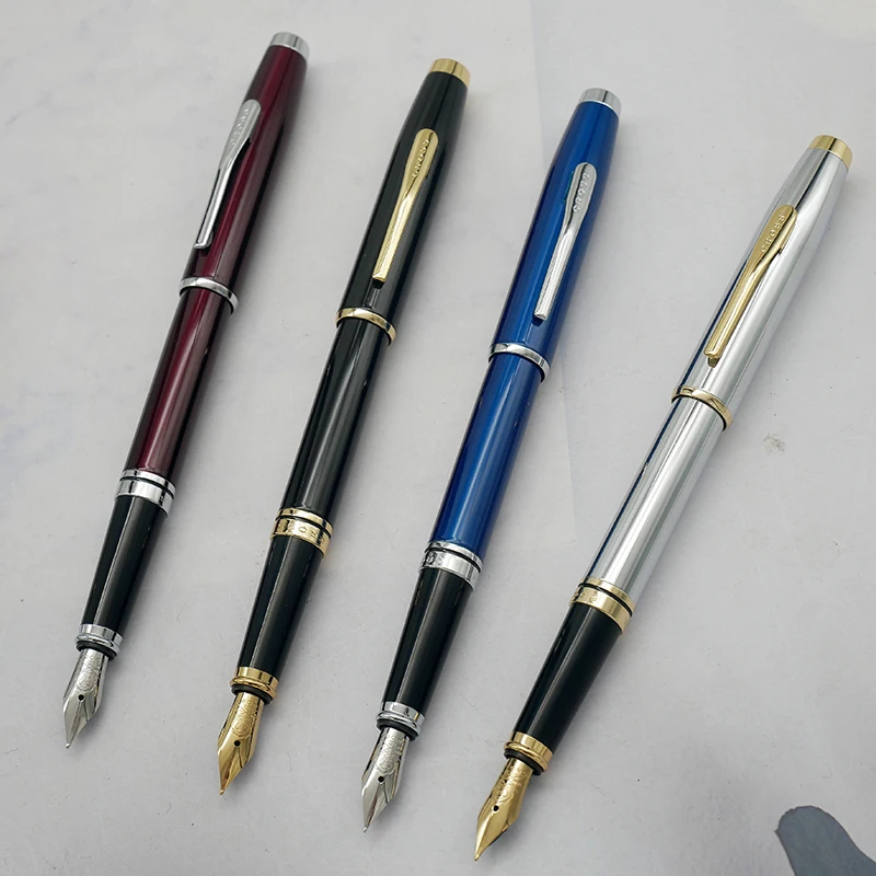Фото Coors, элегантная шикарная металлическая перьевая ручка Slim, Coventry CROSS №5