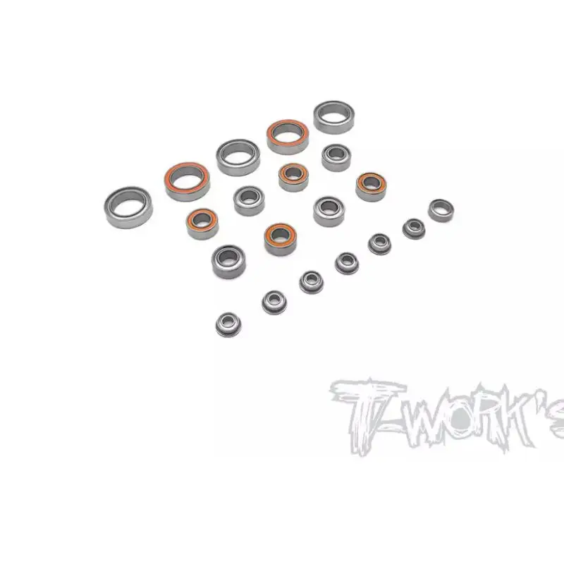 Originale T Works Bbs-X20Mini Set Di Cuscinetti A Sfera Di Precisione (Per Serpent X20 Mini )20 Pezzi. Professionale Rc Parte