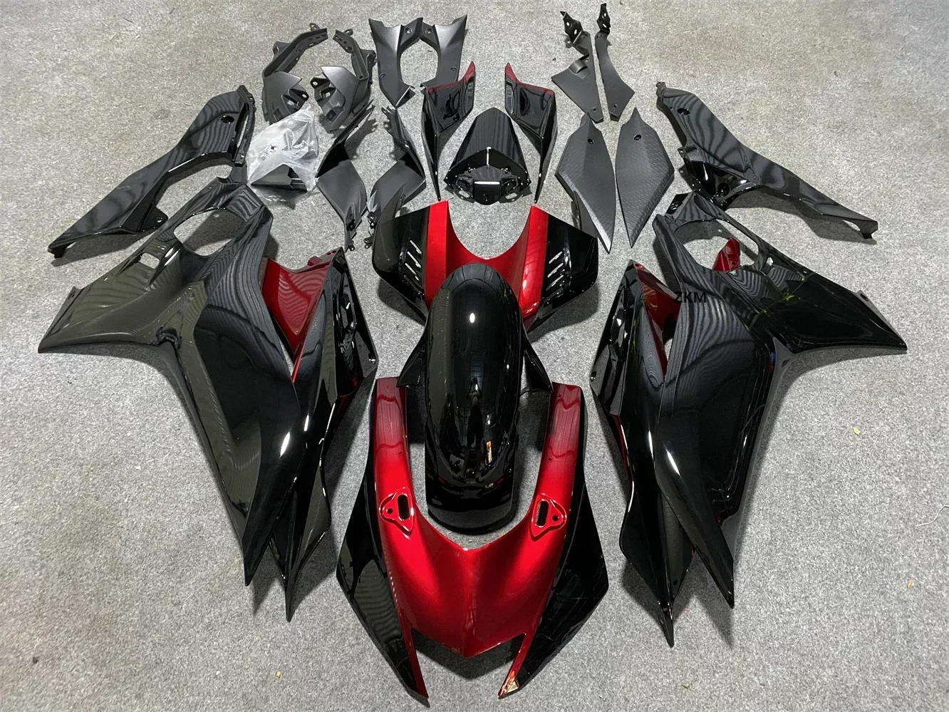 

4Gifts New ABS Fairings Kit Fit For YZF-R6 R6 2017 2018 2019 2020 2021 2022 17 18 19 20 21 22 Bodywork Set Red Black
