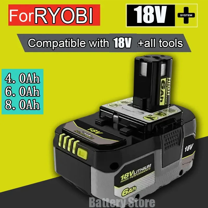 Used for RYOBI high-performance lithium battery 18V low self discharge ...