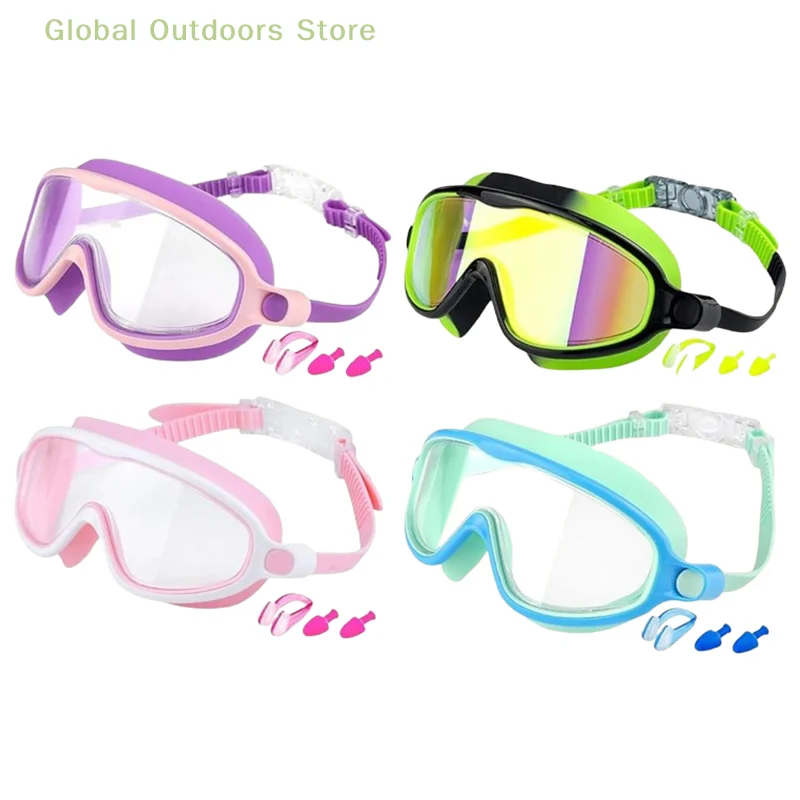 2 Gafas De Natación Para Niños 3-10 Años - Antivaho, Antifugas, Protección UV, Silicona Suave