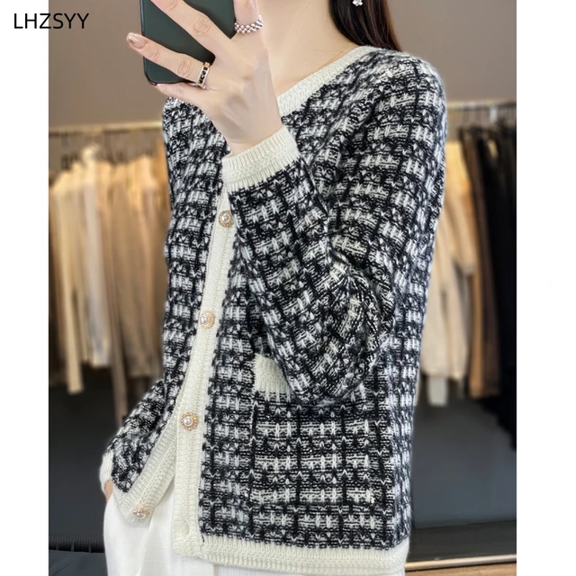 Cardigã de Caxemira Elegante e Aconchegante para Mulheres 6 Cardigã de Caxemira Aconchegante e Elegante para Mulheres