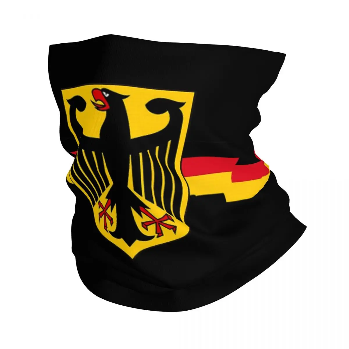 

Женский и мужской зимний шарф-Бандана с немецким флагом