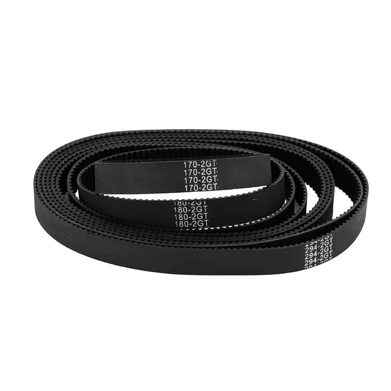 Rubber Belt GKTOOLS C-19 3D Printer GT2 10mm Closed Loop 2GT Timing Belt 170-294mm