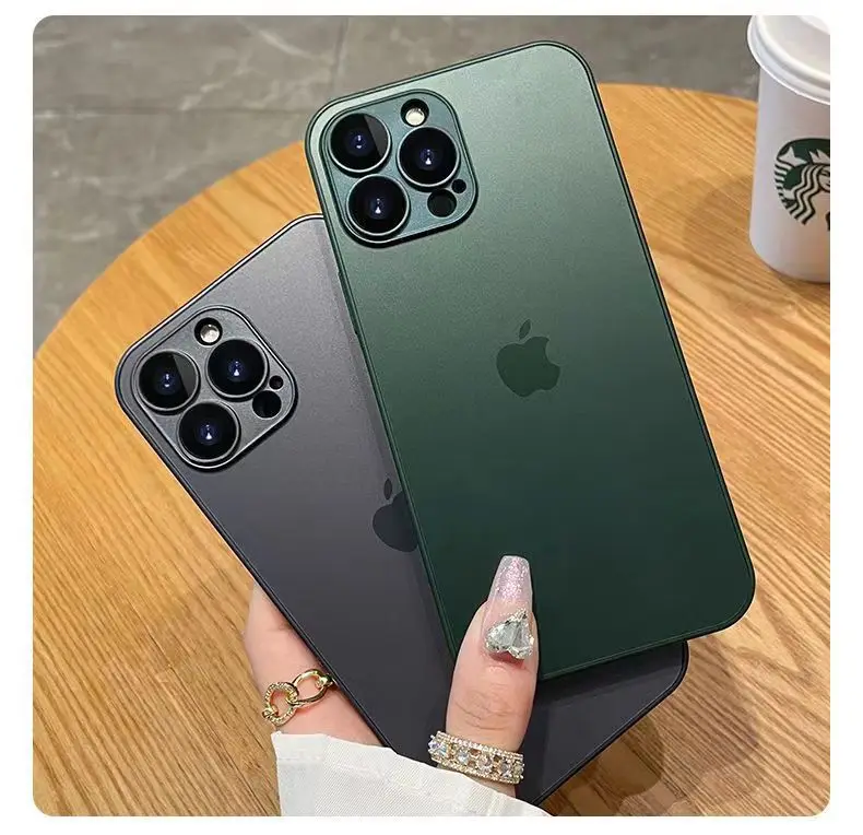 Custodia Per Pc Per Iphone 13 Pro Max Phone Shell 13 Mini Traslucido Opaco Iphone 13 Pro Max Eye Protector 13Pro Cover