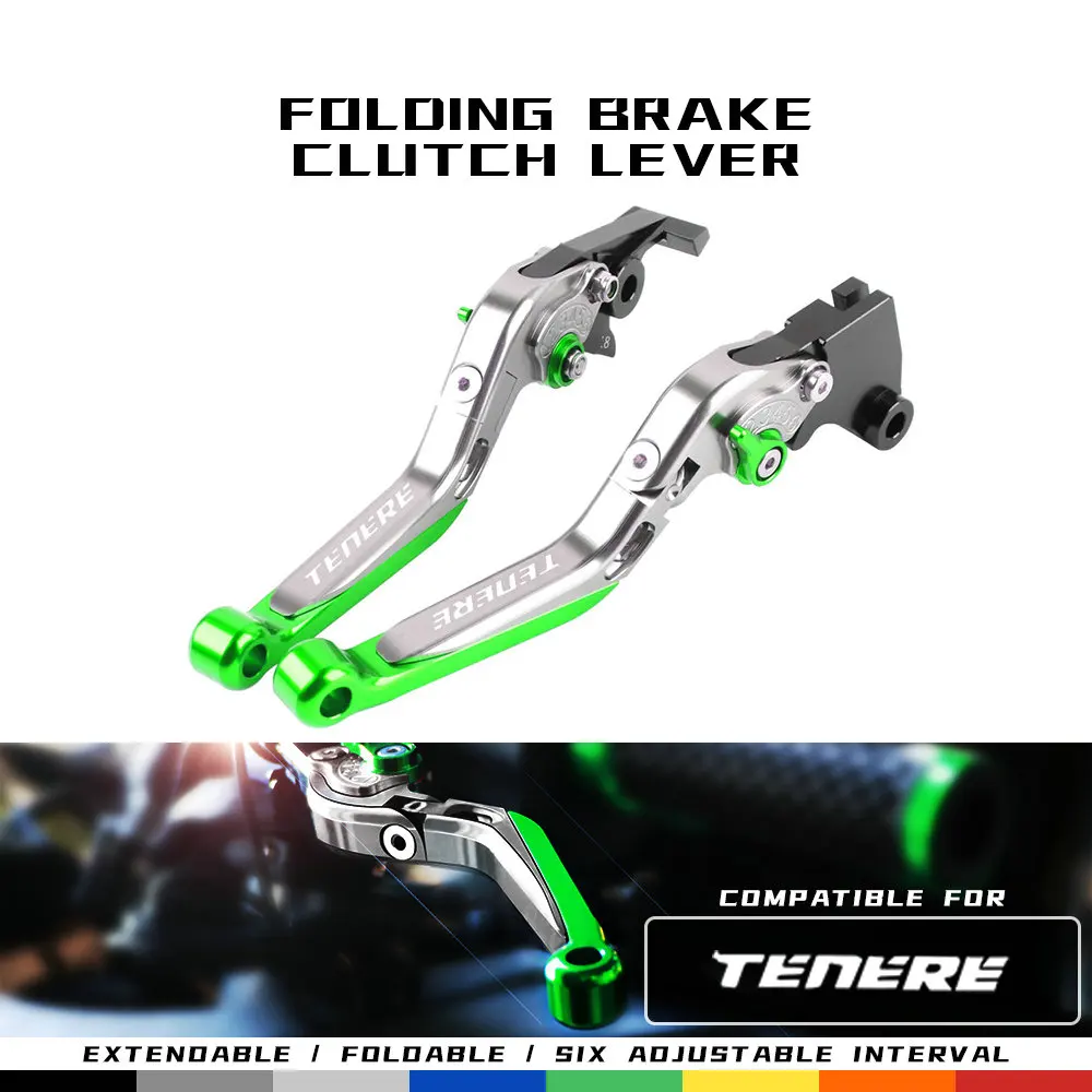 

For YAMAHA Tenere 700 CNC Motorcycle Accessories Brake Clutch Handle Levers Adjustable Extendable Folding Lever T700 2019-2022