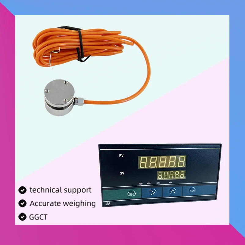 Load Cell Planar Diaphragm Weight Sensor Display Indicator Instrument Tension & Compression for Education Science Technology