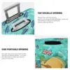 Game Pokemon Psyduck Printed Suitcase Cover Vacation Business Useful Luggage Supplies Protection 4