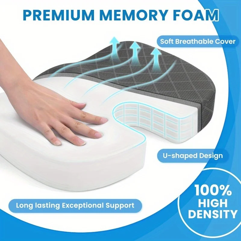 Ergonomic Comfort Cushion for Ultimate Support in Any Seat
