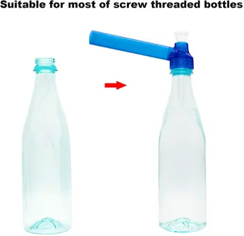 Screw on Bottle Top Pipe Converter 16